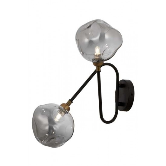 AVONNI AP-60260-2BSY Siyah Boyalı Aplik G9 Metal Cam 23x30cm AVONNI AP-60260-2BSY Siyah Boyalı Aplik G9 Metal Cam 23x30cm