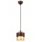 Modi Lighting 60193-1CPR Bakır Patina Boyalı Modern Avize E27 Metal Cam 15cm