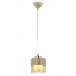 Modi Lighting 60193-1KRM Krem Boyalı Modern Avize E27 Metal Cam 15cm