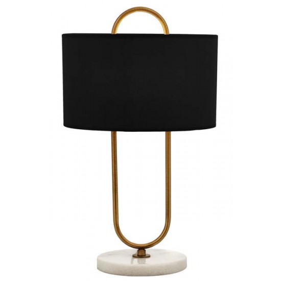 AVONNI ML-9112-1E Eskitme Kaplama Masa Lambası E27 Metal Kumaş 30cm AVONNI ML-9112-1E Eskitme Kaplama Masa Lambası E27 Metal Kumaş 30cm
