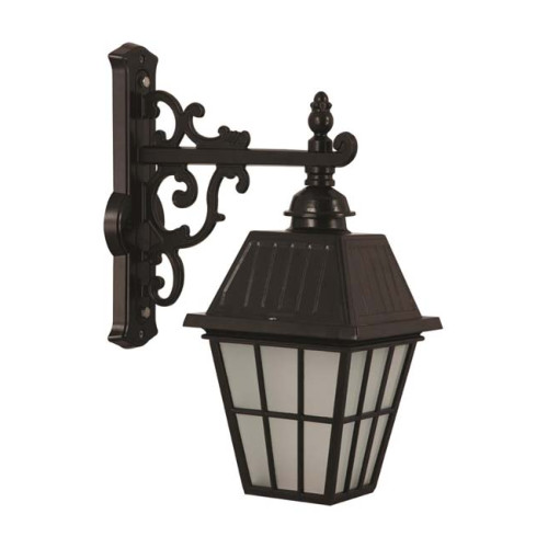 Modi Bahçe Aydınlatma BAP-68034-BSY-OP Siyah Boyalı Dış Mekan Aydınlatma E27 Aluminyum Cam 40x23cm