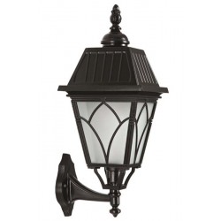 Modi Bahçe Aydınlatma BAP-68038-BSY-M2-OP Siyah Boyalı Dış Mekan Aydınlatma E27 Aluminyum Cam 23x55cm