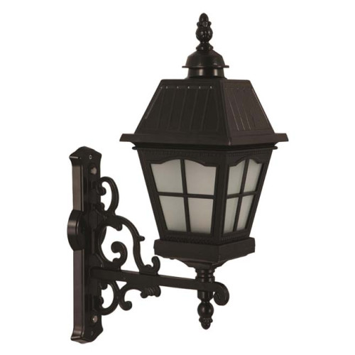 Modi Bahçe Aydınlatma BAP-68039-BSY-M1-OP Siyah Boyalı Dış Mekan Aydınlatma E27 Aluminyum Cam 23x40cm