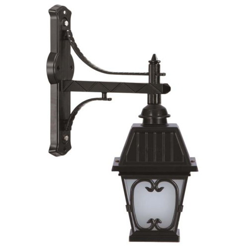 Modi Bahçe Aydınlatma BAP-68040-BSY-M2-OP Siyah Boyalı Dış Mekan Aydınlatma E27 Aluminyum Cam 40x23cm