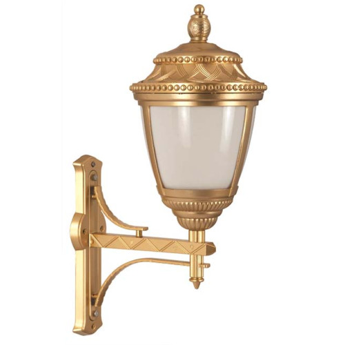 Modi Bahçe Aydınlatma BAP-68042-BSA-M1-OP Sarı Boyalı Dış Mekan Aydınlatma E27 Aluminyum Polikarbon Cam 38x28cm
