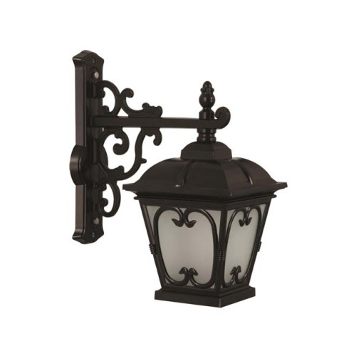 Modi Bahçe Aydınlatma BAP-68044-BSY-M2-OP Siyah Boyalı Dış Mekan Aydınlatma E27 Aluminyum Cam 40x23cm