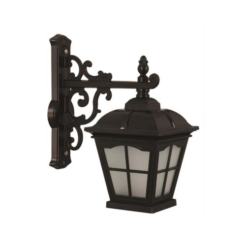 Modi Bahçe Aydınlatma BAP-68045-BSY-M2-OP Siyah Boyalı Dış Mekan Aydınlatma E27 Aluminyum Cam 40x23cm