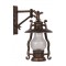 Modi Bahçe Aydınlatma BAP-68047-BKR-OP Kahverengi Boyalı Dış Mekan Aydınlatma E27 Aluminyum Akrilik Cam 45x30cm