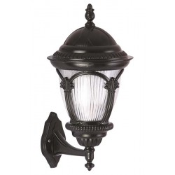 Modi Bahçe Aydınlatma BAP-68052-BSY-M2 Siyah Boyalı Dış Mekan Aydınlatma E27 Aluminyum Polikarbon Cam 30x25cm