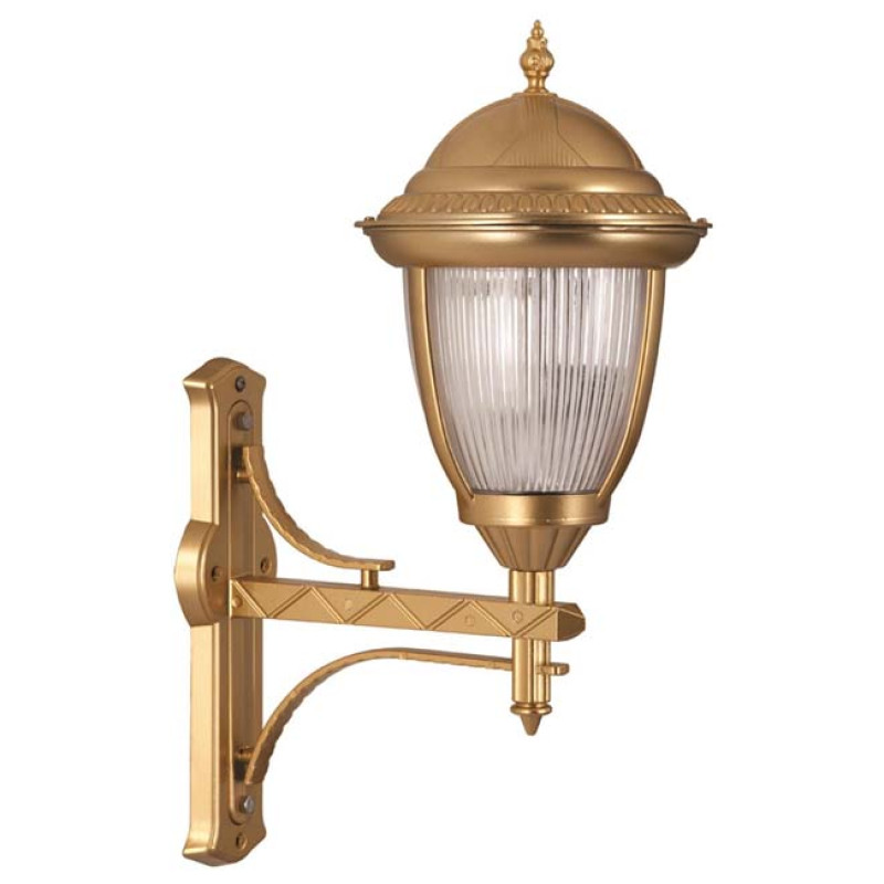 Modi Bahçe Aydınlatma BAP-68053-BSA-M1 Sarı Boyalı Dış Mekan Aydınlatma E27 Aluminyum Döküm Dip Polikarbon Cam 35cm