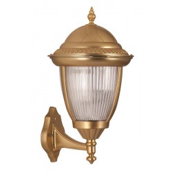 Modi Bahçe Aydınlatma BAP-68053-BSA-M2 Sarı Boyalı Dış Mekan Aydınlatma E27 Aluminyum Döküm Dip Polikarbon Cam 30cm