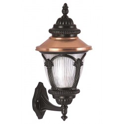 Modi Bahçe Aydınlatma BAP-68057-BSY-M1 Kahverengi/Siyah Boyalı Dış Mekan Aydınlatma E27 Aluminyum Polikarbon Cam 30x25cm