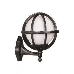Modi Bahçe Aydınlatma BAP-68078-BSY-M2-OP Siyah Boyalı Dış Mekan Aydınlatma E27 Aluminyum Polietilen Cam 25x25cm
