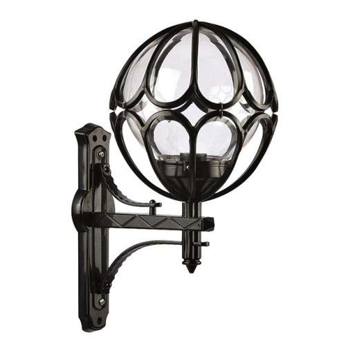 Modi Bahçe Aydınlatma BAP-68081-BSY-M3 Siyah Boyalı Dış Mekan Aydınlatma E27 ABS Akrilik Cam 40x30cm