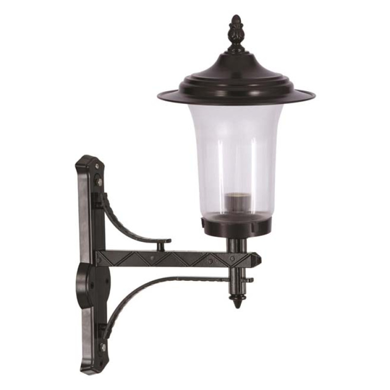 Modi Bahçe Aydınlatma BAP-68082-BSY Siyah Boyalı Dış Mekan Aydınlatma E27 Aluminyum Döküm Dip Akrilik Cam 40x30cm