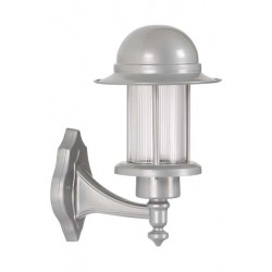 Modi Bahçe Aydınlatma BAP-68134-GR Beyaz Boyalı Dış Mekan Aydınlatma E27 Aluminyum Polikarbon Cam 22cm