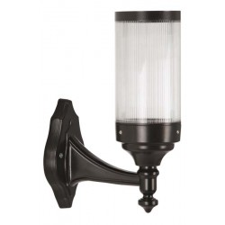 Modi Bahçe Aydınlatma BAP-68137-BSY-M1 Siyah Boyalı Dış Mekan Aydınlatma E27 Aluminyum Polikarbon Cam 17cm