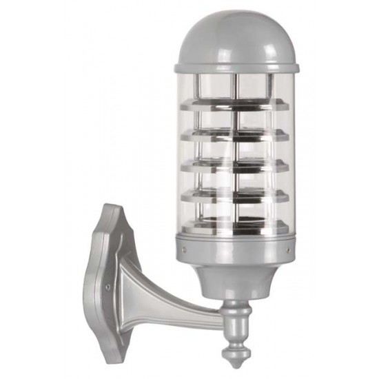 Modi Bahçe Aydınlatma BAP-68138-BBY Beyaz Boyalı Dış Mekan Aydınlatma E27 Aluminyum Polikarbon 22cm