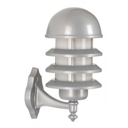 Modi Bahçe Aydınlatma BAP-68145-BBY Beyaz Boyalı Dış Mekan Aydınlatma E27 Aluminyum Polikarbon Cam 22cm