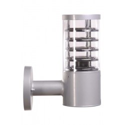 Modi Bahçe Aydınlatma BAP-68155-BBY Gri Boyalı Dış Mekan Aydınlatma E27 Aluminyum Polikarbon Cam 24cm