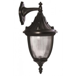 Modi Bahçe Aydınlatma BAP-68186-BSY-M2 Siyah Boyalı Dış Mekan Aydınlatma E27 ABS Polikarbon Cam 35x35cm