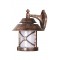Modi Bahçe Aydınlatma BAP-68199-BKR-M2 Kahverengi Boyalı Dış Mekan Aydınlatma E27 ABS Polikarbon Cam 30x26cm