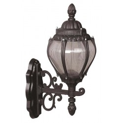 Modi Bahçe Aydınlatma BAP-68202-BSY-M1 Siyah Boyalı Dış Mekan Aydınlatma E27 ABS Akrilik Cam 27x20cm