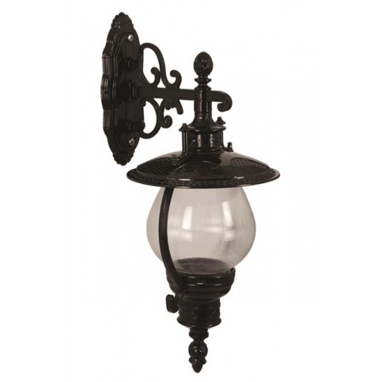 Modi Bahçe Aydınlatma BAP-68205-BSY Siyah Boyalı Dış Mekan Aydınlatma E27 ABS Akrilik Cam 29x25cm