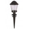 Modi Bahçe Aydınlatma BBO-68163-BSY Siyah Boyalı Dış Mekan Aydınlatma E27 ABS Akrilik Cam 20cm