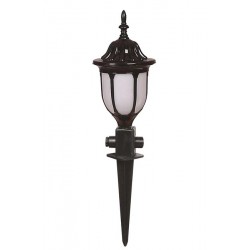Modi Bahçe Aydınlatma BBO-68165-BSY Siyah Boyalı Dış Mekan Aydınlatma E27 ABS Akrilik Cam 16cm