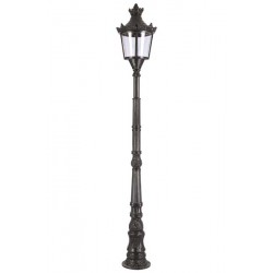 Modi Bahçe Aydınlatma BDR-68008-1BSY Yeşil Boyalı Dış Mekan Aydınlatma E27 Aluminyum Akrilik Cam 50cm