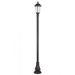 Modi Bahçe Aydınlatma BDR-68028-BSY Siyah Boyalı Dış Mekan Aydınlatma E27 Aluminyum Döküm Dip Akrilik Cam 30cm