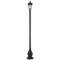Modi Bahçe Aydınlatma BDR-68043-BSY-BOP Siyah Boyalı Dış Mekan Aydınlatma E27 Aluminyum Döküm Dip Cam 30cm
