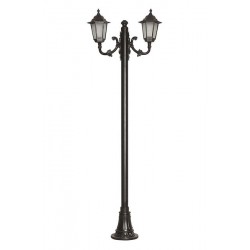 Modi Bahçe Aydınlatma BDR-68054-2BSY-M2-OP Sarı/Siyah Boyalı Dış Mekan Aydınlatma E27 Aluminyum Döküm Dip Polikarbon Cam 75x25cm