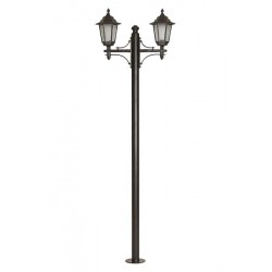 Modi Bahçe Aydınlatma BDR-68054-2BSY-M3-OP Sarı/Siyah Boyalı Dış Mekan Aydınlatma E27 Aluminyum Döküm Dip Polikarbon Cam 75x25cm