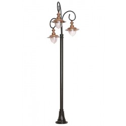 Modi Bahçe Aydınlatma BDR-68083-3BKR-M2 Sarı/Siyah Boyalı Dış Mekan Aydınlatma E27 Aluminyum Döküm Dip Polikarbon/Polietilen 90cm