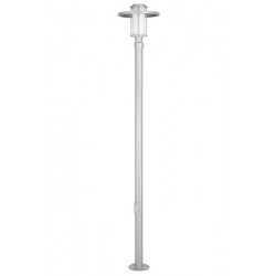 Modi Bahçe Aydınlatma BDR-68085-BBY-M2 Beyaz Boyalı Dış Mekan Aydınlatma E27 Aluminyum Döküm Dip Akrilik Cam 40cm