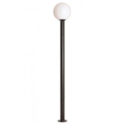 Modi Bahçe Aydınlatma BDR-68096-BSY-M1 Siyah Boyalı Dış Mekan Aydınlatma E27 Metal Polietilen Cam 35cm