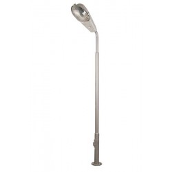 Modi Bahçe Aydınlatma BDR-68125-1GR Beyaz Boyalı Dış Mekan Aydınlatma E27 Çelik Boru 100cm