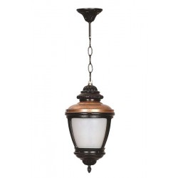 Modi Bahçe Aydınlatma BFE-68011-BSY-OP Kahverengi/Siyah Boyalı Dış Mekan Aydınlatma E27 Aluminyum Polikarbon Cam 26cm