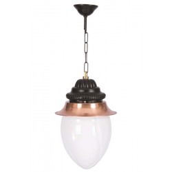 Modi Bahçe Aydınlatma BFE-68050-BSY-OP Sarı/Siyah Boyalı Dış Mekan Aydınlatma E27 Aluminyum Döküm Dip Akrilik Cam 22cm