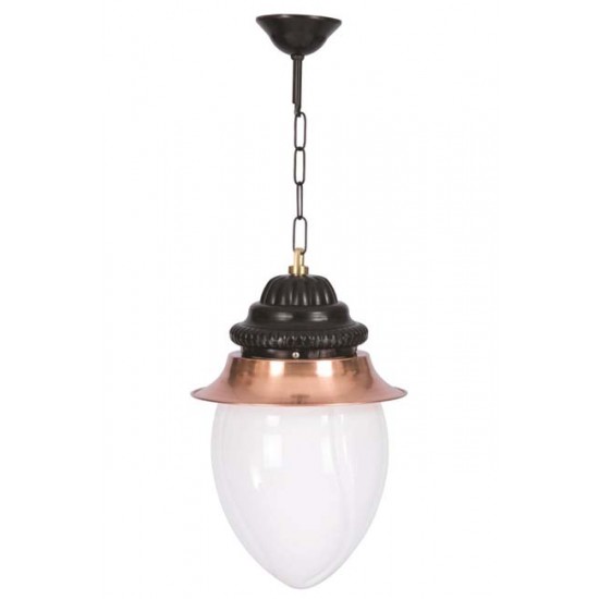 Modi Bahçe Aydınlatma BFE-68050-BSY-OP Sarı/Siyah Boyalı Dış Mekan Aydınlatma E27 Aluminyum Döküm Dip Akrilik Cam 22cm