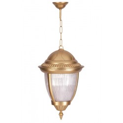 Modi Bahçe Aydınlatma BFE-68053-BSA Sarı Boyalı Dış Mekan Aydınlatma E27 Aluminyum Döküm Dip Polikarbon Cam 25cm