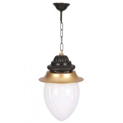 Modi Bahçe Aydınlatma BFE-68058-BSA-OP Sarı/Siyah Boyalı Dış Mekan Aydınlatma E27 Aluminyum Akrilik Cam 22cm