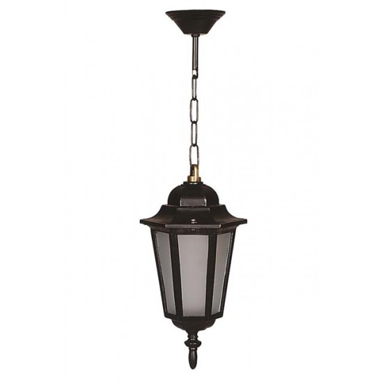 Modi Bahçe Aydınlatma BFE-68061-BSY-OP Siyah Boyalı Dış Mekan Aydınlatma E27 Aluminyum Cam 20cm