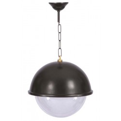 Modi Bahçe Aydınlatma BFE-68064-BSY-OP Siyah Boyalı Dış Mekan Aydınlatma E27 Aluminyum Polikarbon Cam 30cm