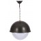 Modi Bahçe Aydınlatma BFE-68064-BSY-OP Siyah Boyalı Dış Mekan Aydınlatma E27 Aluminyum Polikarbon Cam 30cm