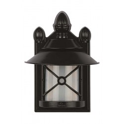 Modi Bahçe Aydınlatma BFE-68066-BSY-M2-OP Siyah Boyalı Dış Mekan Aydınlatma E27 Aluminyum Polikarbon Cam 25x15cm