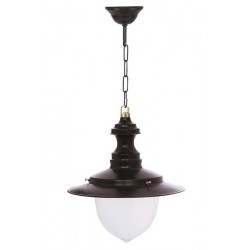 Modi Bahçe Aydınlatma BFE-68071-BSY-OP Siyah Boyalı Dış Mekan Aydınlatma E27 Aluminyum Polikarbon Cam 35cm