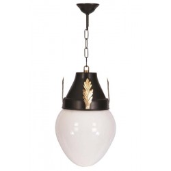 Modi Bahçe Aydınlatma BFE-68087-BSY-OP Sarı/Siyah Boyalı Dış Mekan Aydınlatma E27 Aluminyum Döküm Dip Akrilik Cam 25cm
